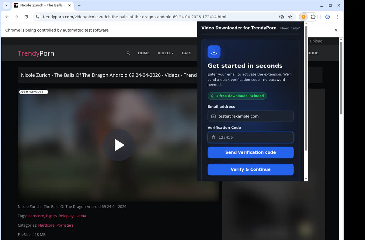 Trendyporn Video Downloader screenshot 4